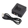 Bluetooth Receiver, Digital To Analog 5.0 Bluetooth Receiver, Amplifier Dual Headphone Jack 3.5mm with Optical Fiber Qme 1pc