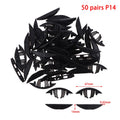 50Pair Woodworking Lamino Invisible Connector P15 P14 Plywood 1 Qme P14