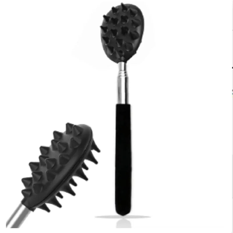 Cactus Scratcher Back Big Stick Retractable Backscratchers Men Women Qme Black