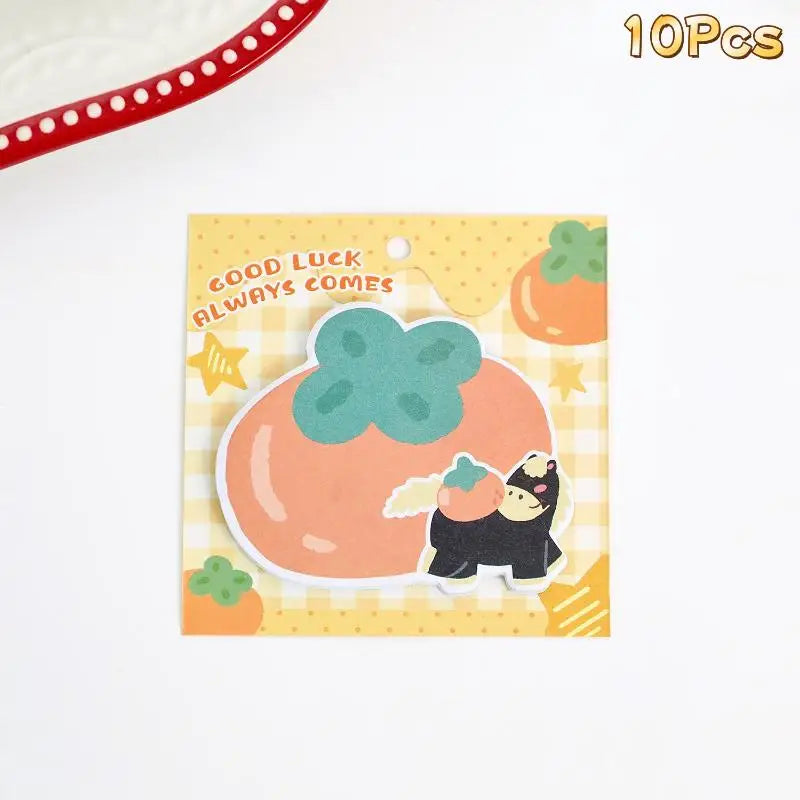 5 10Books Cute Pony Shape Convenience Sticky Notes Cartoon Has Qme A5