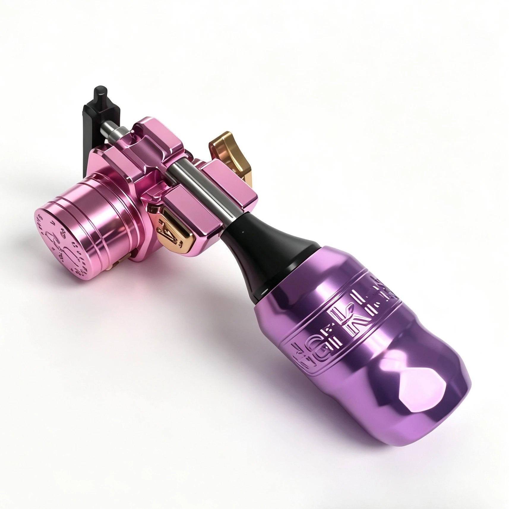 One 27MM Super Darklab Tattoo Grip Adjustable For Needle Cartridges Supply Qme