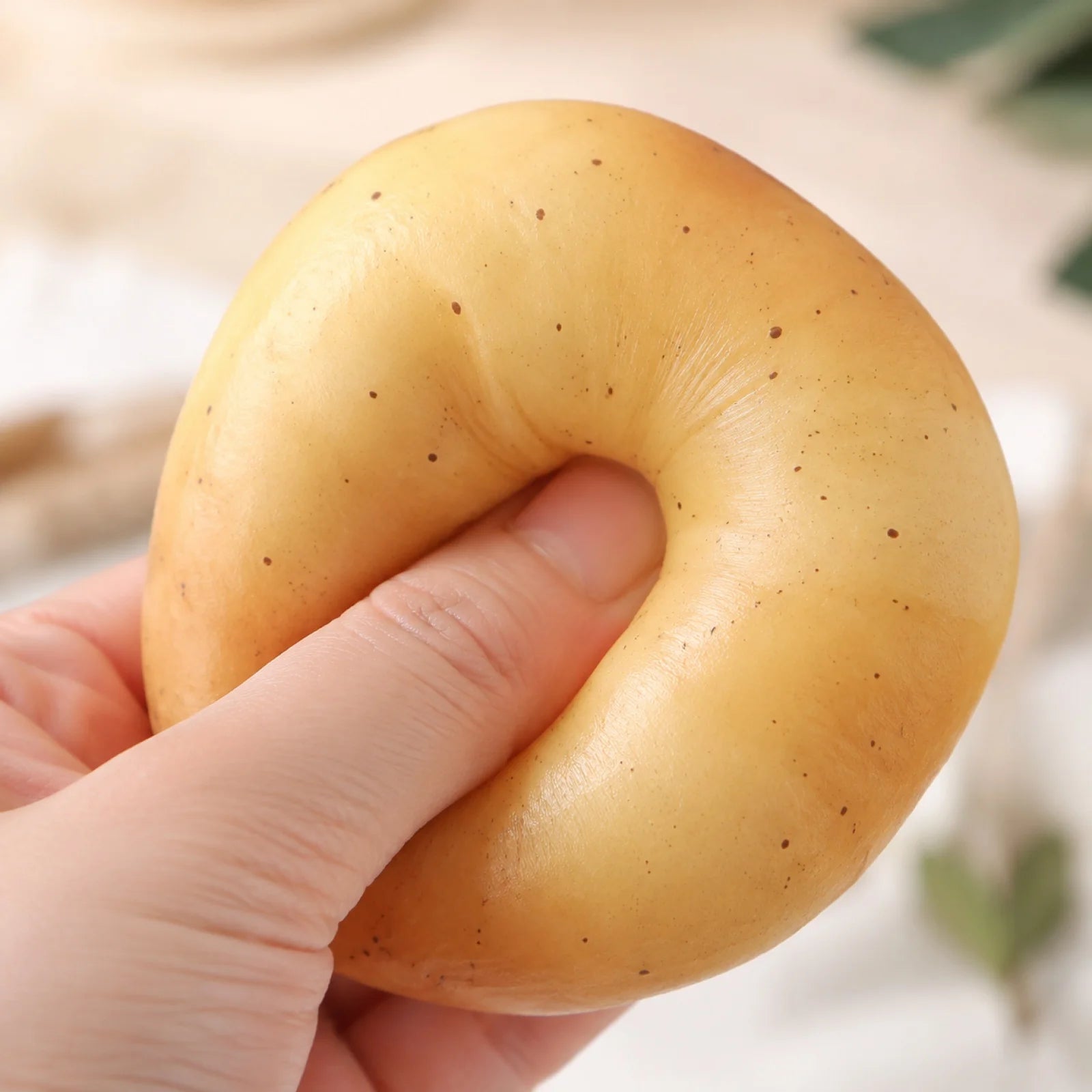 Simulated Potato Shaped Slow Rising Fidget Toy Creative Stress Relieve Toy for Working and Studying Fun Party Decoration Qme