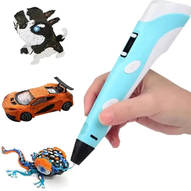 3D Printing Pen Digital Display Intelligent Making Doodles Graffiti Qme