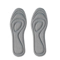 2pcs Soft Memory Foam Orthopedic Insoles For Shoes Antibacterial Deodorization Sweat Absorption Insert Sport Shoes Running Pads Qme Gray 39-40