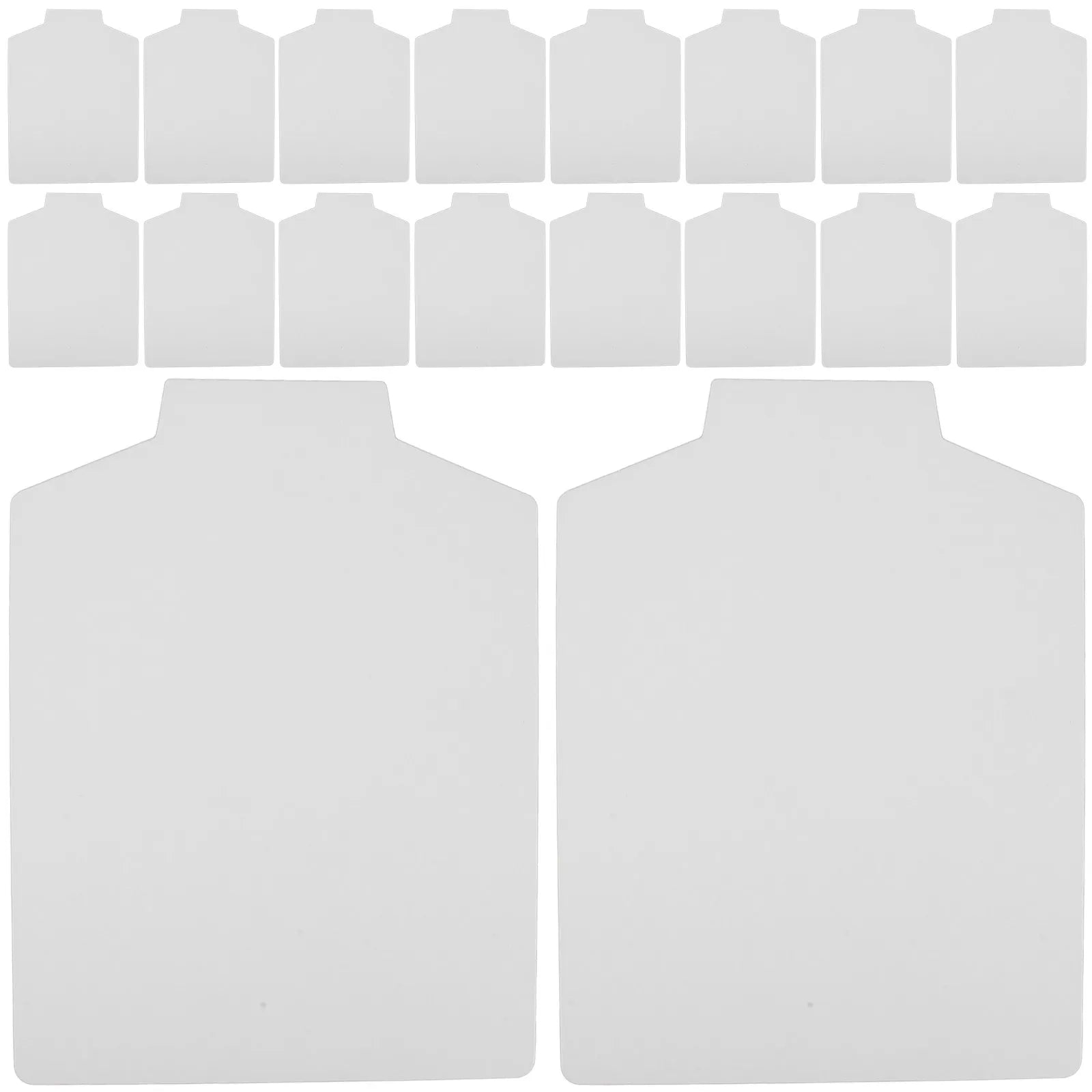 20Sheets T-Shirt Folding Paperboard Shirt Cardboard Liner Fast Neat Folding Board for Shirts Clothing Storage Plate Organizer Qme Default Title