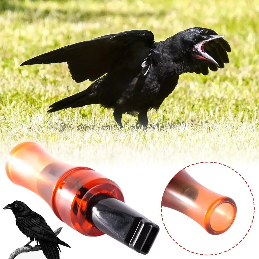 Hunting Whistle Crow Caller Attract Crows Hunting Tools Authentic Bird Call Crow Whistle Realistic Sounds Outdoor Accessories Qme