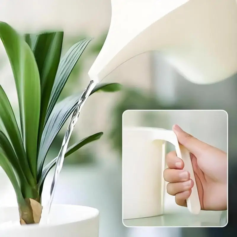 1Pc Long Spout Watering Can - Ergonomic Handle,Plant Watering Tool For Garden And Outdoor Use,Pointed Nozzle Pot For Succulents. Qme
