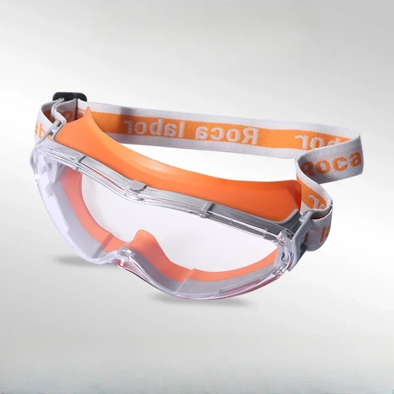 Eye protection for anti - fog, windproof, splash - proof in work, outdoor sports, experimental cutting with safety glasses Qme