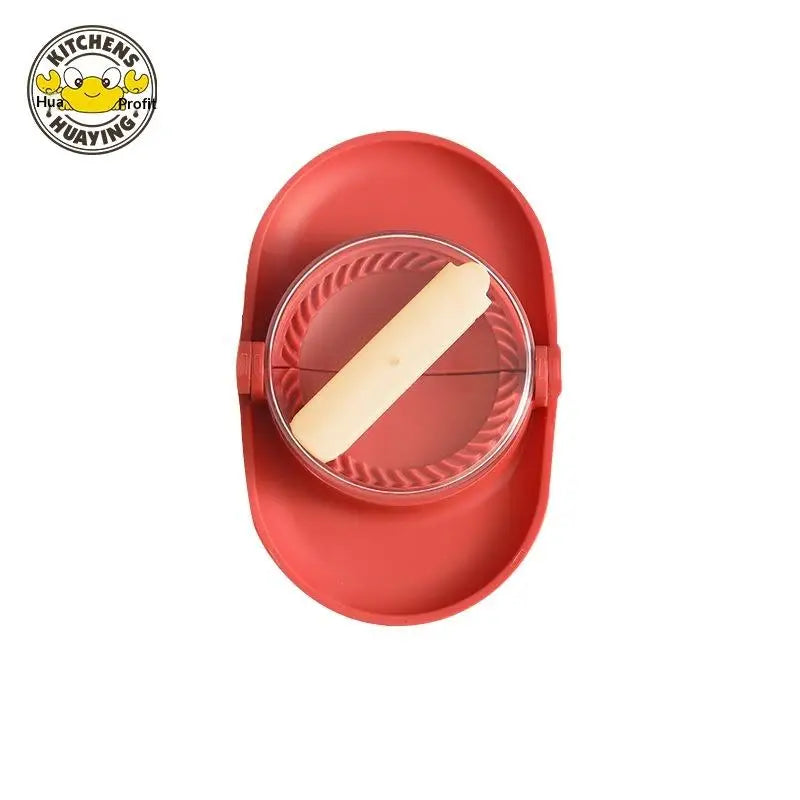 Dumpling Machine Tools Mold Clamp Baking Pastry Kitchen Accessories Qme Red