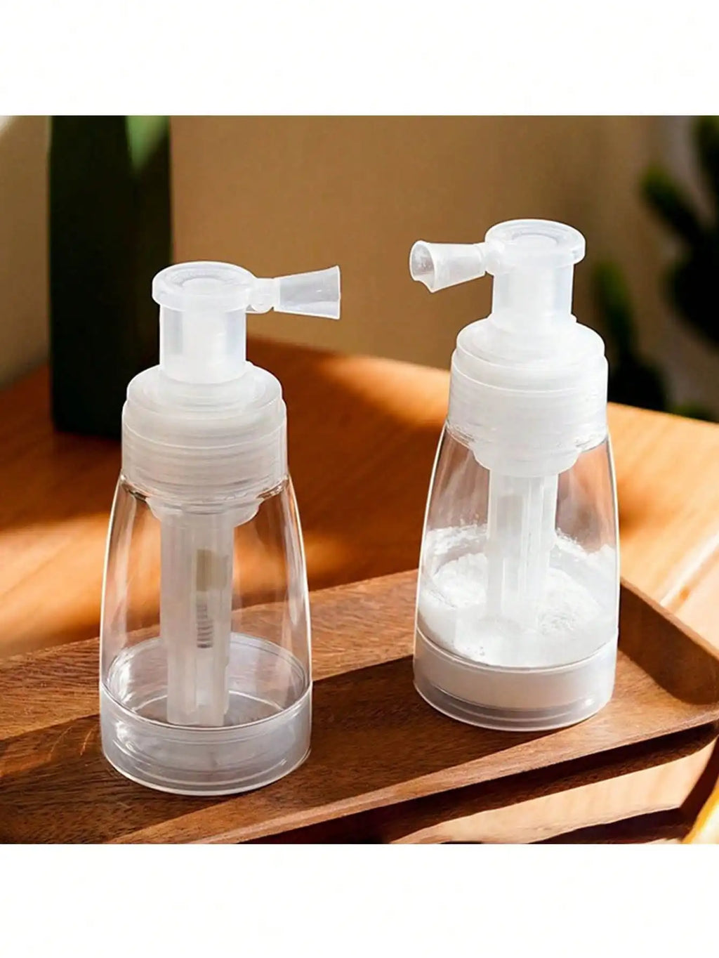 Powder Spray Bottle Makeup Dispenser Fluffy Suitable P Qme