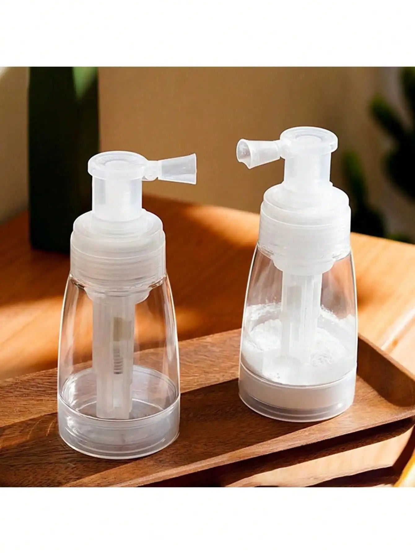 Powder Spray Bottle Makeup Dispenser Fluffy Suitable P Qme