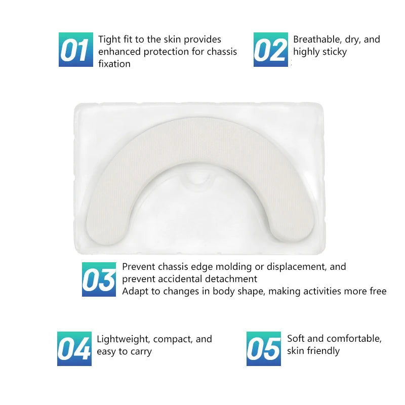 Elastic Ostomy Barrier Strips Hydrocolloid Waterproof Leak Skin Qme