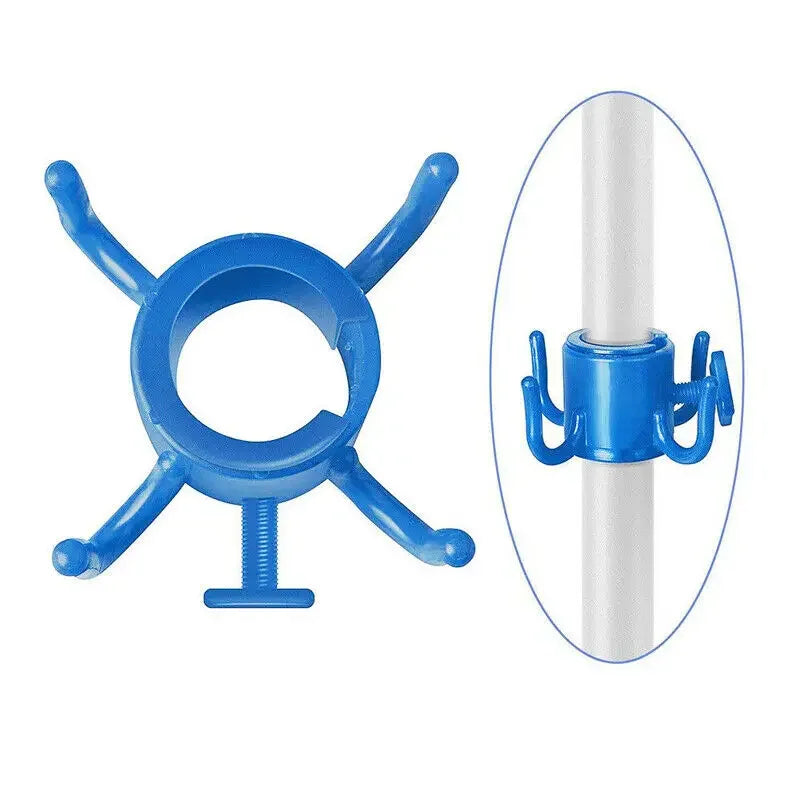 Beach Umbrella Hook Hanging Camping Trip Four Corner Beach Umbrella Hook Clasp for Towels Bags Hats Tent Accessories Tent Hook Qme