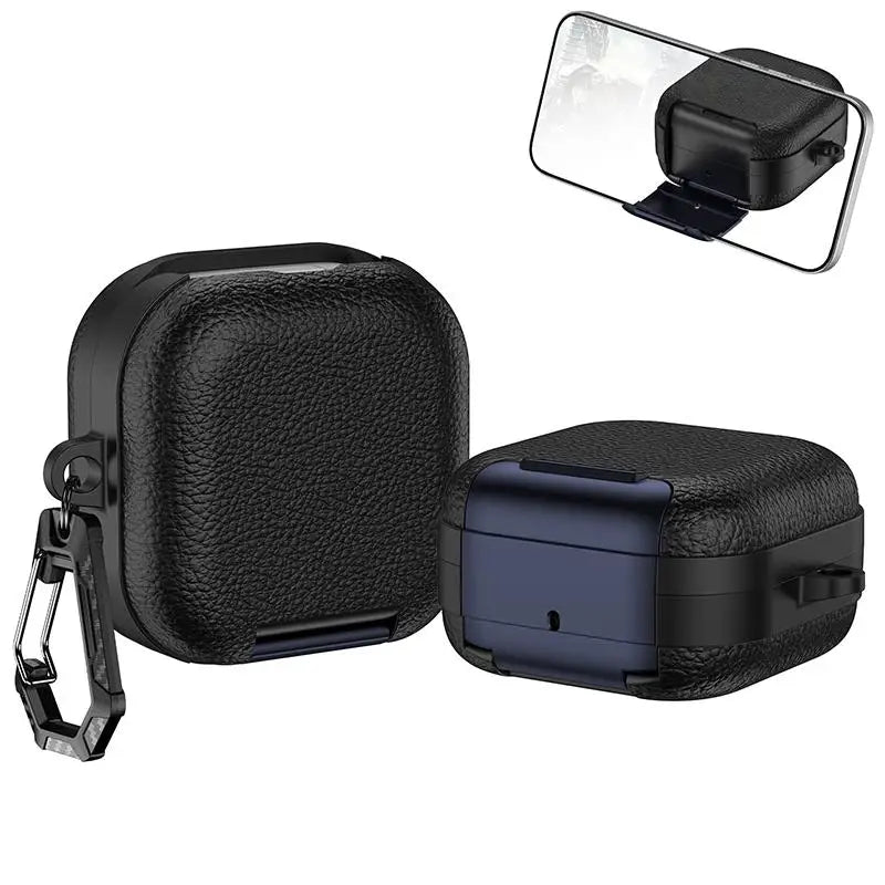 Lychee Pattern Case GalaxyBuds4 4pro Headphones Full Body Protection Qme A7