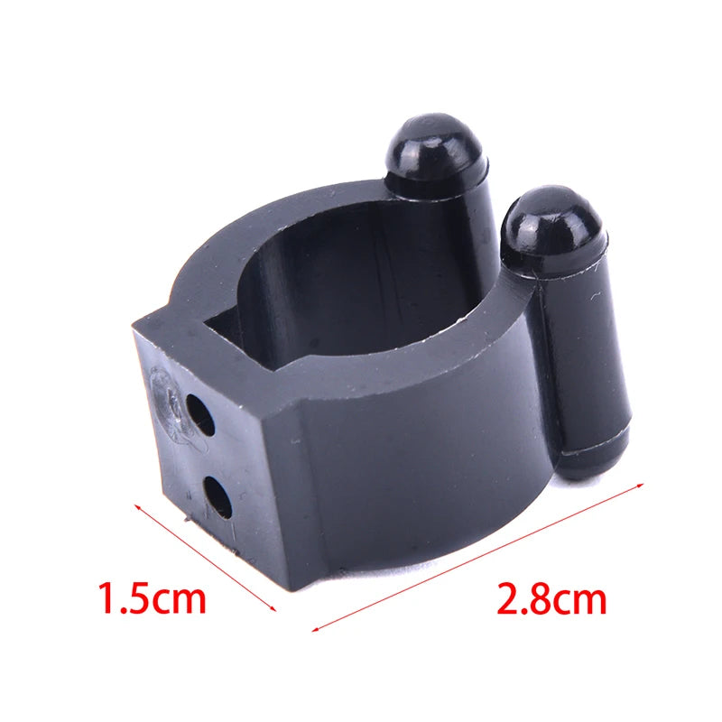 Plastic Club Clip Fishing Rod Pole Storage Rack Tip Clamps Holder Qme