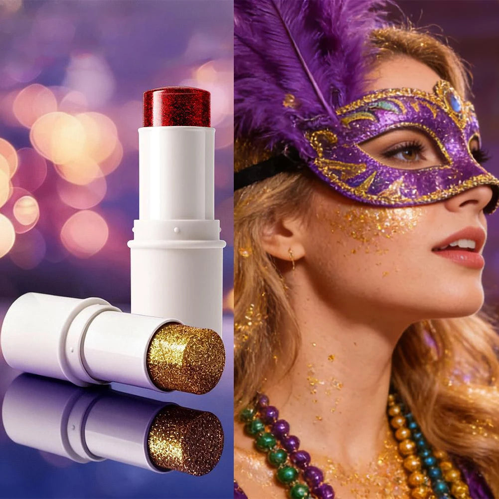 Holographic Sequins Body Glitter Stick Face Hair Makeup Festival Qme