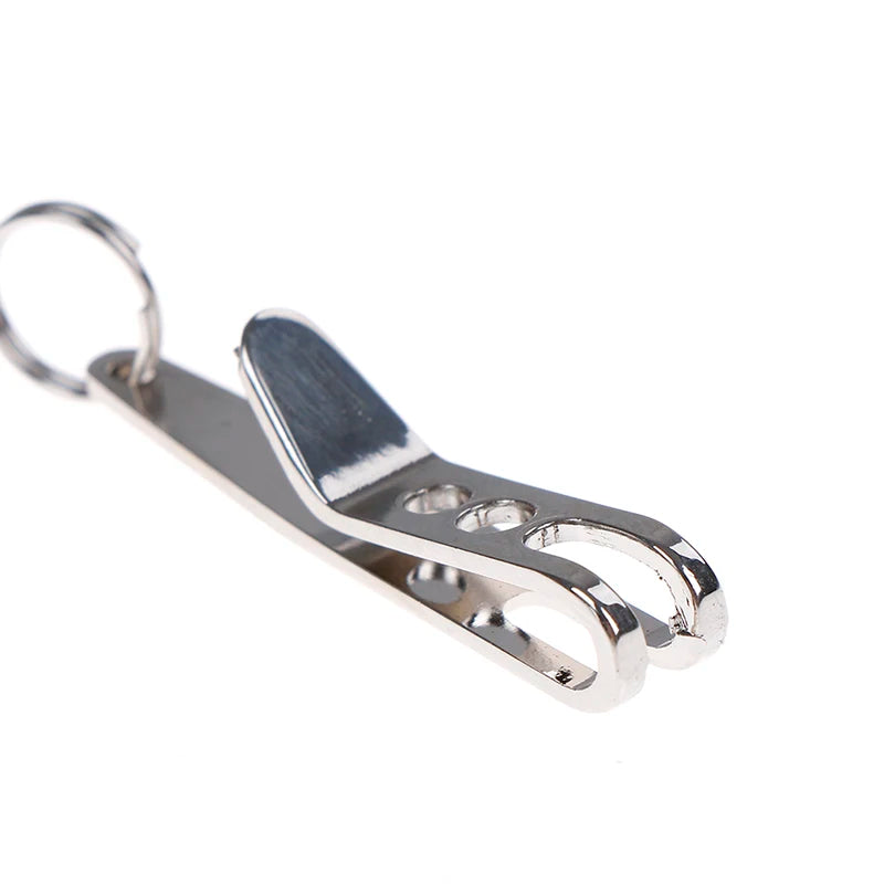 Mini Edc Gear Pocket Suspension Clip Hanger Tool Key Ring Keychain Qme