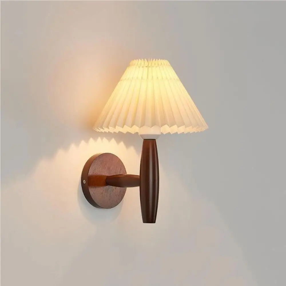 Wall Light Paper Umbrella Creative LED Wall Lamp Bedside Sconces Fixtures for Home Decorations Japan Style Bedroom Livingroom Qme