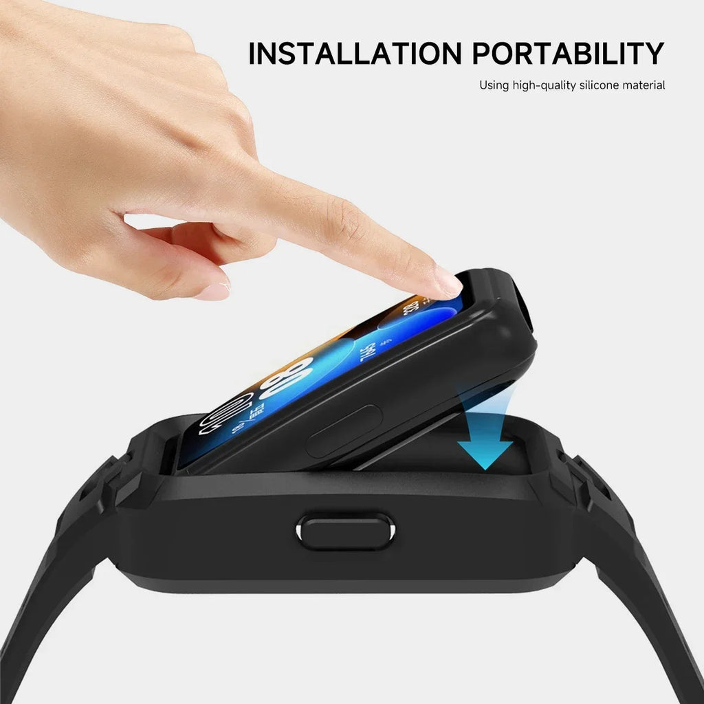 Silicone Strap for Huawei Band 9 8 7 6 Smart Watch Replacement Bracelet Sport Breathable Straps for Huawei Band9 Qme