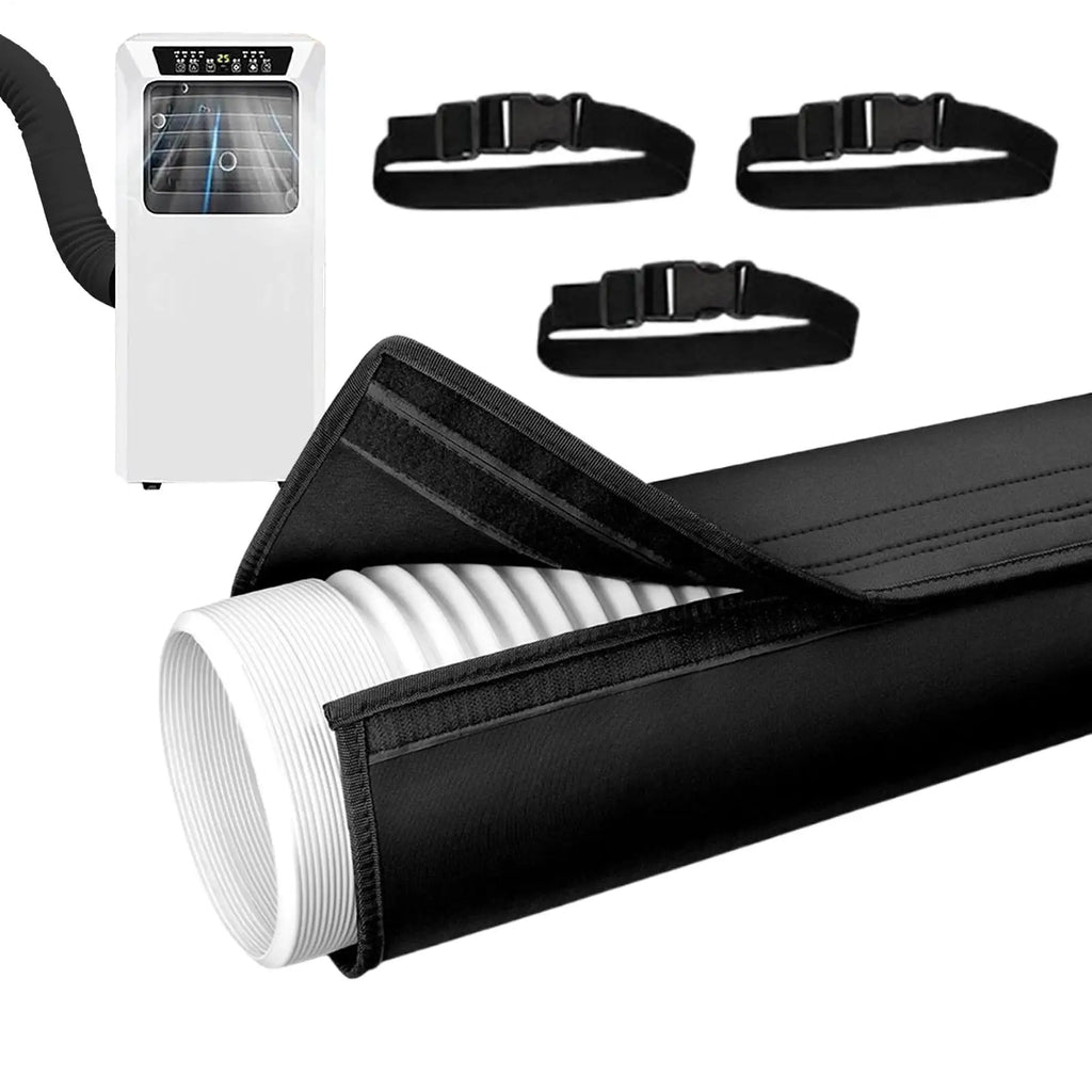 Portable Air Conditioner Hose Cover Heat Insulation Dustproof Air Conditioner Hose Insulation Cover for Homeowner Renter Qme