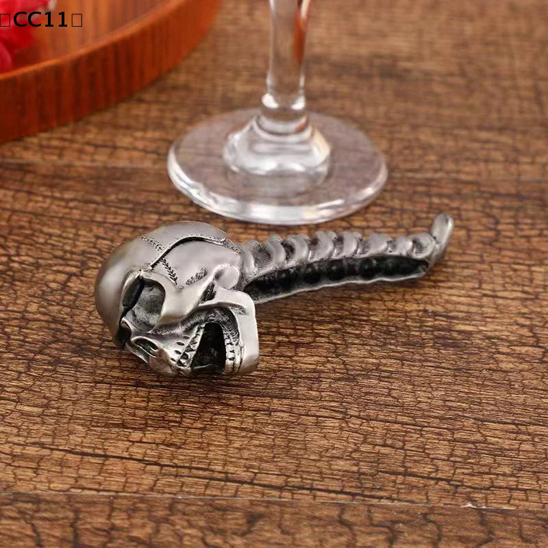 Gothic Skull Bottle Opener Alloy Novelty Bar Tool Men Party Drinking Qme