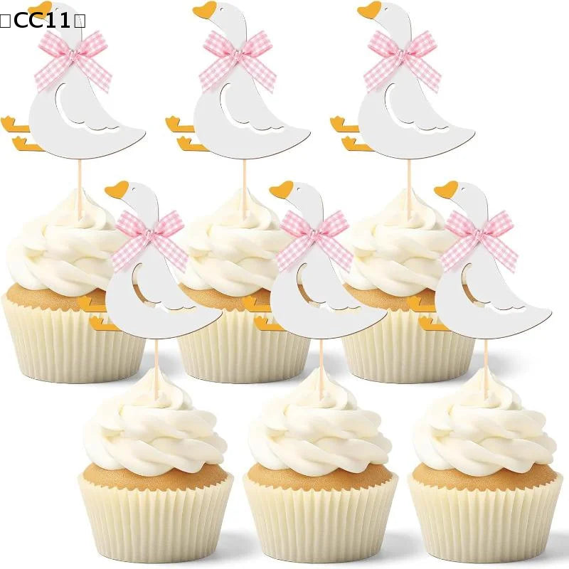 Silly Goose Cake Birthday Cakeate Insert Card Cakeateating Cupcake Qme