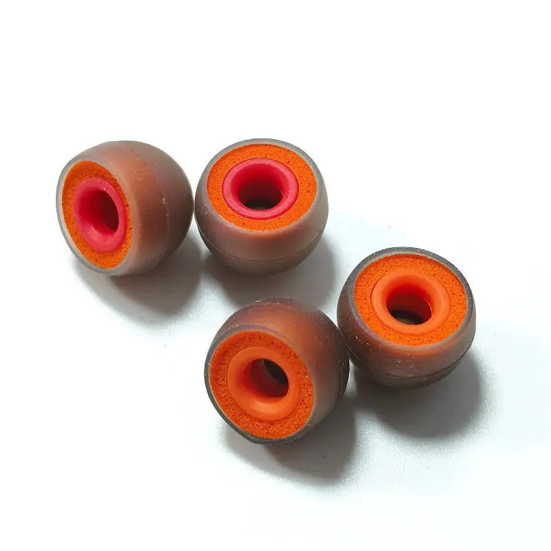 Improved Bass Effect Memory Foam Earbud Tips 1 Pair Silicone Ear Qme