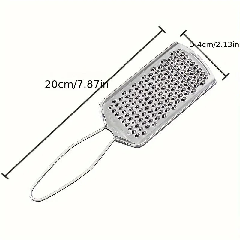 1pc Stainless Steel Multi-Functional Vegetable and More - Ergonomic Handle for Easy Preparation Grater for Kitchen Qme