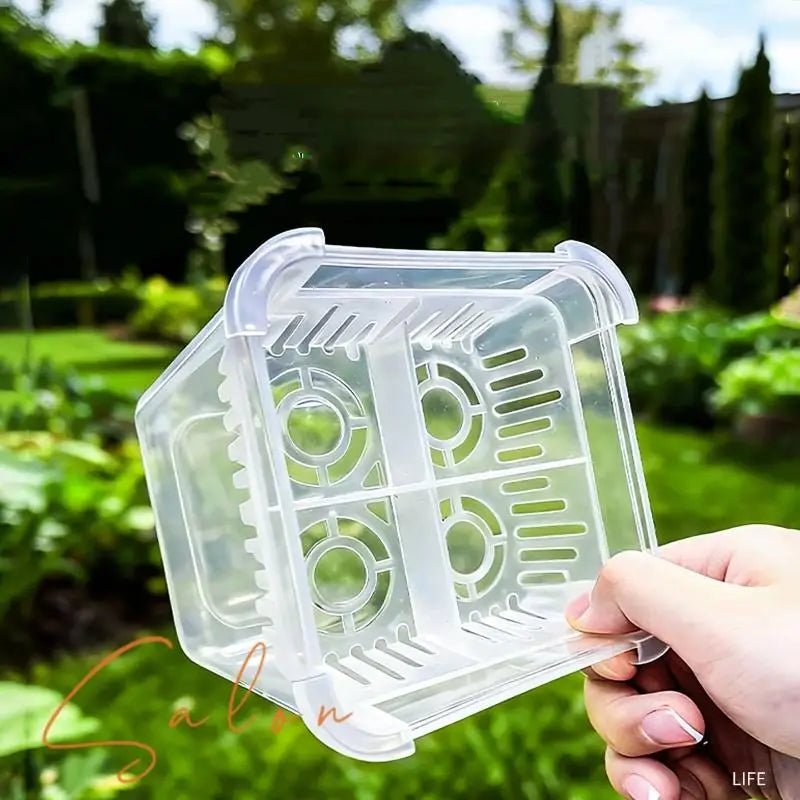 Hydroponic Containers With Breathable Support Basket Tulip Seed Hydroponic Flowerpot 4 Holes Soilless Flower Pot Home Decoration Qme A2