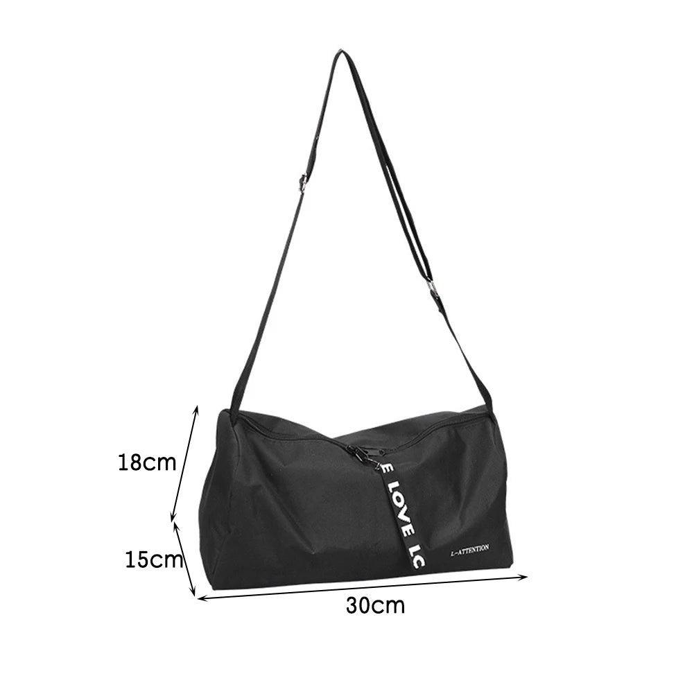 Portable Outdoor Fitness Gym Bags Multifunction Fashion Sport Gym Storage Bag 600D Nylon Adjustable Strap for Men Women Qme