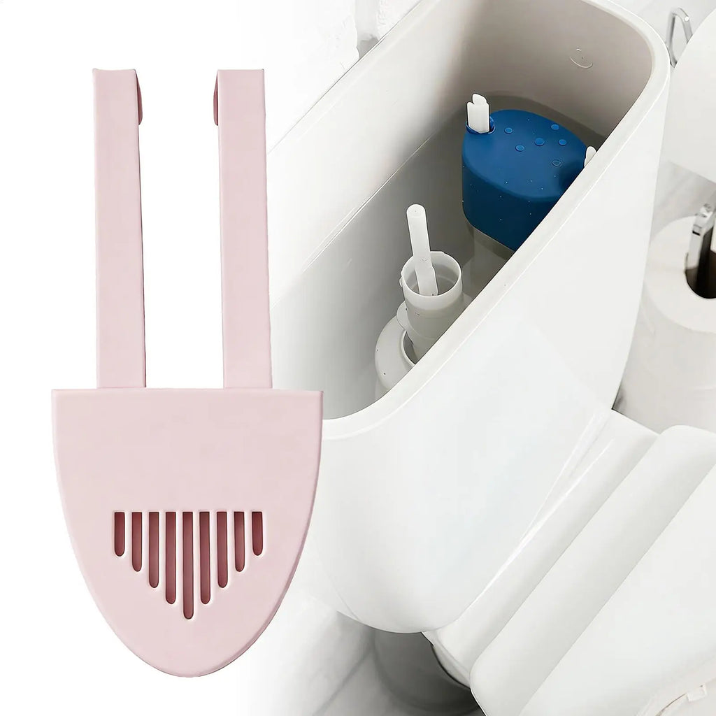 Toilet Tank Cleaner Tablet Holder Anti-Slip Stable Suspending Toilet Cleaning Tablet Holder for Bathroom Dorm Apartment Home RV Qme