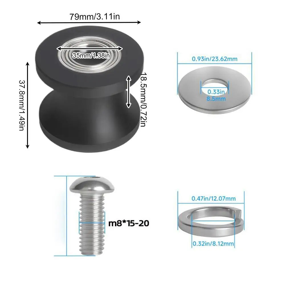 Elliptical Trainer Roller Quiet Smooth Replacement Parts Elliptical Replacement Parts For Indoor Commercial Gym Apartment Room Qme L China Mainland
