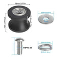 Elliptical Trainer Roller Quiet Smooth Replacement Parts Elliptical Replacement Parts For Indoor Commercial Gym Apartment Room Qme L China Mainland