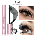 Long Lasting Black Mascara - Intense Length & Volumizing,Waterproof, mudge-Proof,Quick-Dry,Clump-Free,Curling Styling For Bold Qme 02
