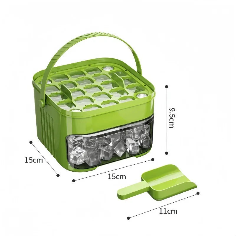 50 Grids Ice Mold Ice Tray Double-layer Ice Cube Tray Reusable Food-grade Ice Cube Molds for Ice Cube Manufacturers Qme