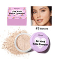Baking Setting Powder Oil-absorbing Silky Texture Natural Qme 03 Banana 12g