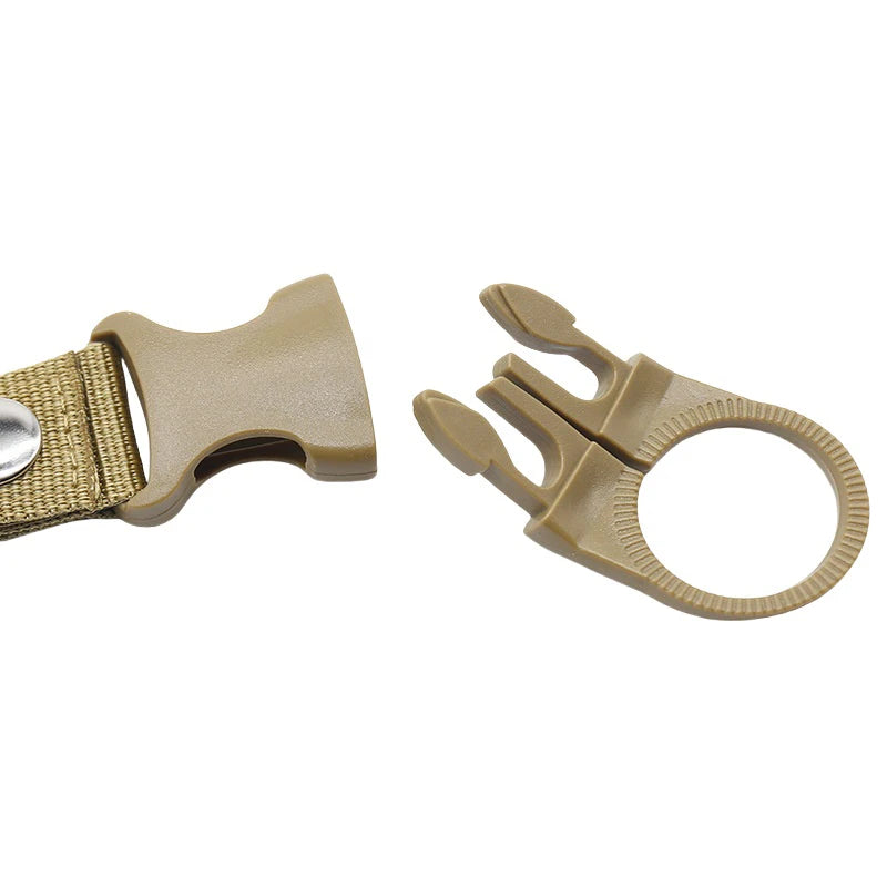 Webbing Buckle Hook Water Bottle Holder Clip Outdoor Nylon Climb Qme