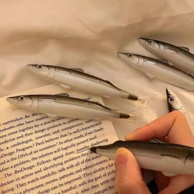Creative Cute Fish Gel Pen 1 3 Unique School Office Stationery Qme