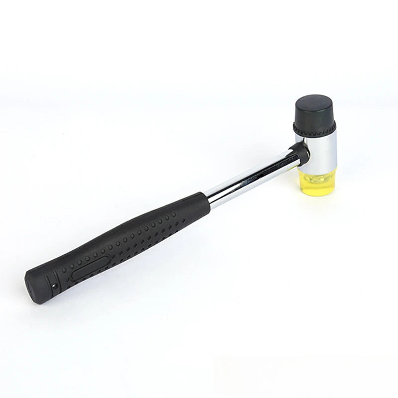 Double Face Soft Tap Rubber Hammer 25mm Multifunctional Glazing Window Beads Hammers Nylon Head Rubber Mallet Qme