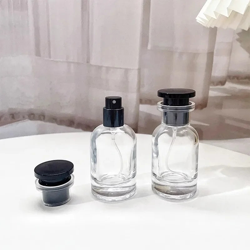 Perfume Bottle Spray High-end Glass Portable Travel Empty Containers Qme