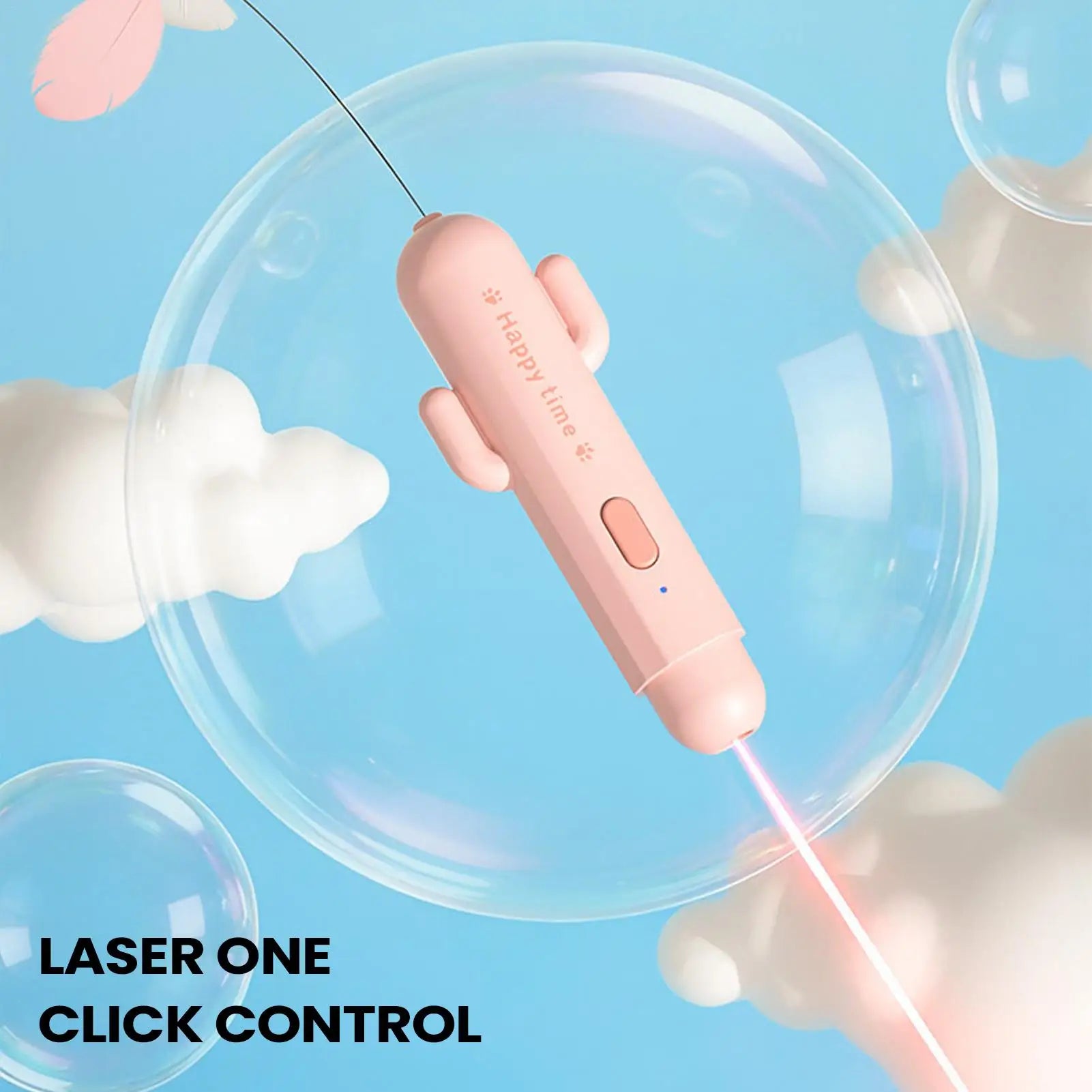Cat Toys 2 Mode Rechargeable Electric Self-Play Stick With Suction Cup Indoor Cat Toys For Home Furniture Couch Corner Floor Qme