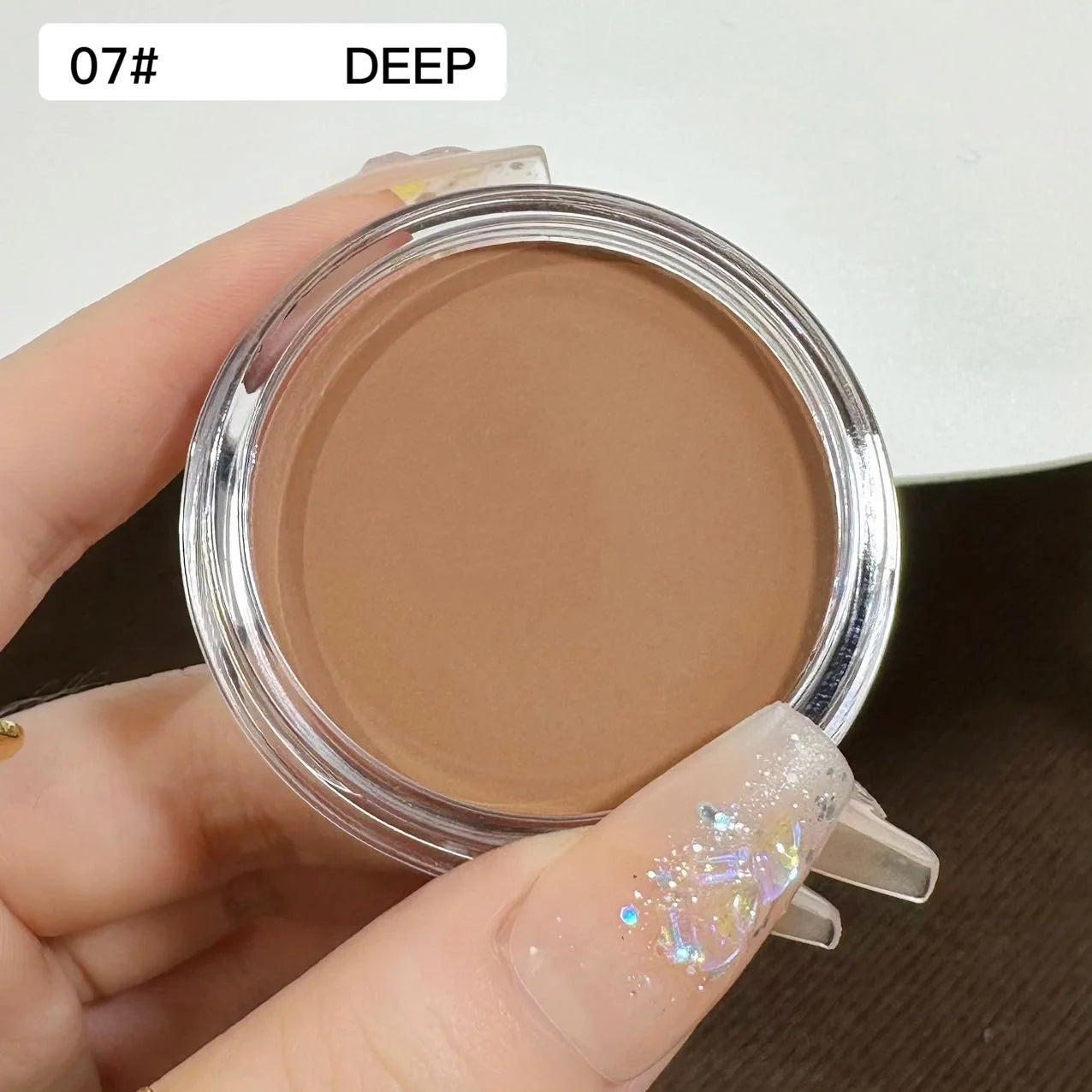 Cool Story Concealer Liquid Waterproof Black Eyes Spot Tattoo Scar Qme 7-DEEP