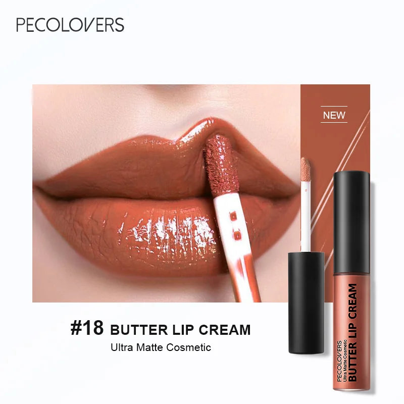 Waterproof Mirror Pearlescent Lip Gloss Long Lasting Moisturizing Qme 18