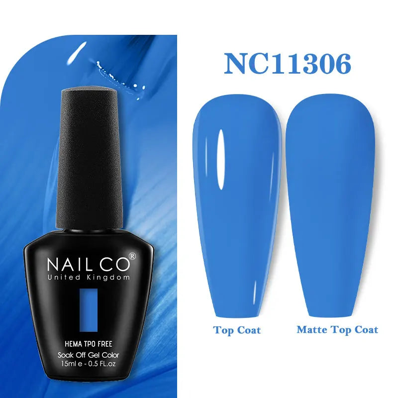 NAILCO Fresh Gel Nail Polish Nails Semi-permanent Varnish Hybrid