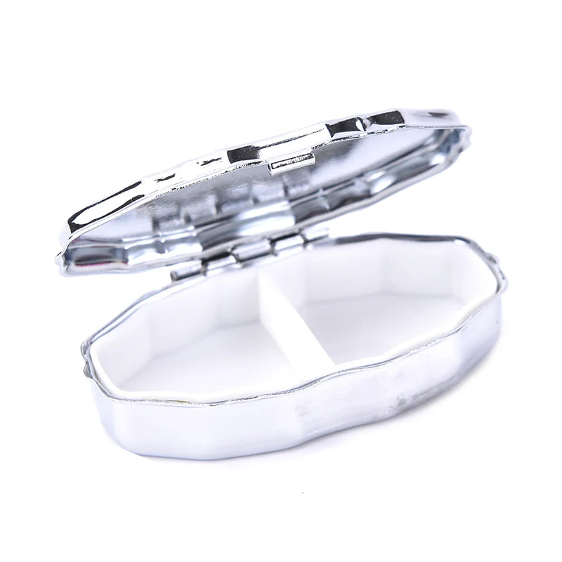 Portable Pillbox Medicine Organizer Container Case Storage Holder Qme