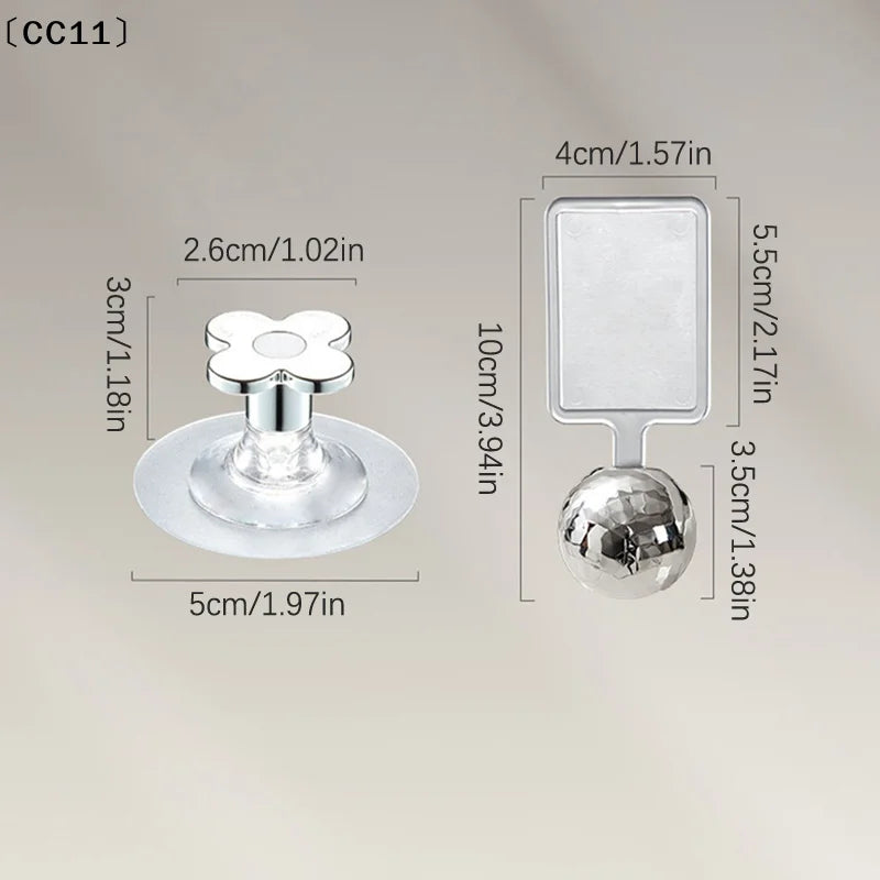 Toilet Lid Lifter Self-adhesive Seat Avoid Touching Cover Handle Qme