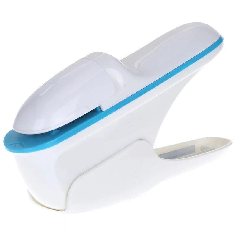 Desktop Stapleless Stapler For Fixing Up To 8 Sheets For Home School Office Desktop Stapler Ticket Paper And Document Binding Qme white