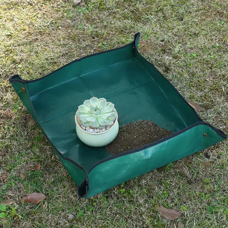 Succulent Potting Mat Portable Gardening Plant Repotting Waterproof Qme