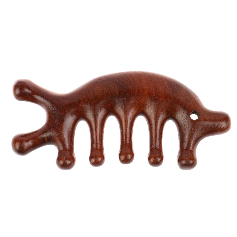 Natural Sandalwood Hair Combs Anti-static Wooden Comb Massager Tooth Qme Style17 11x5cm