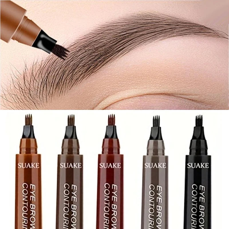 5 Colors Optional Beginner Eyebrow Pencil Long-lasting Natural Female Qme